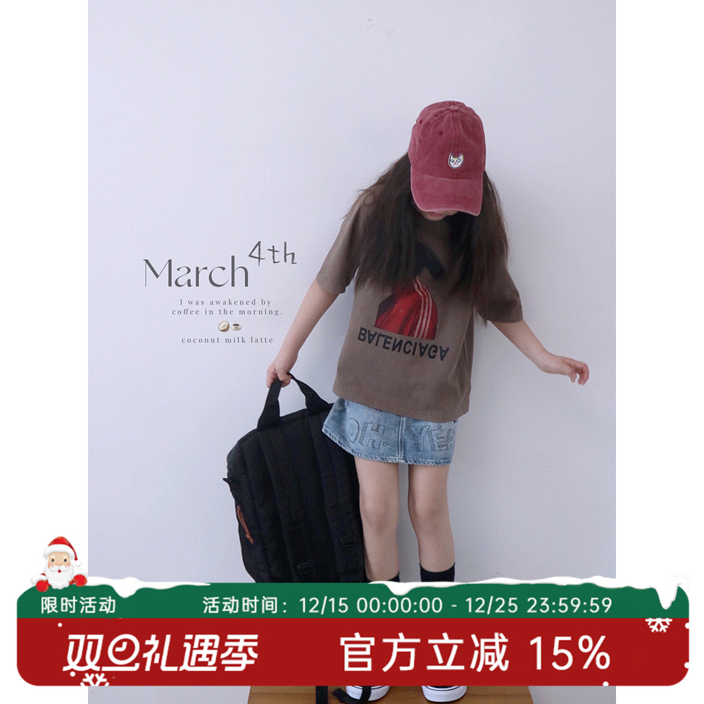 HANDE韩版休闲兔子宽松T恤