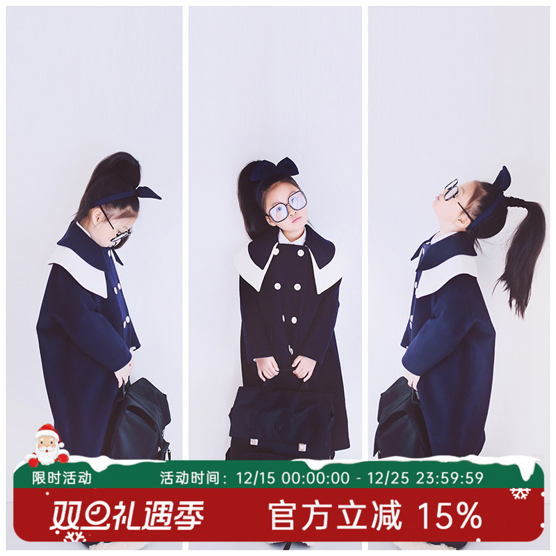 外套hande原创学院风加厚保暖