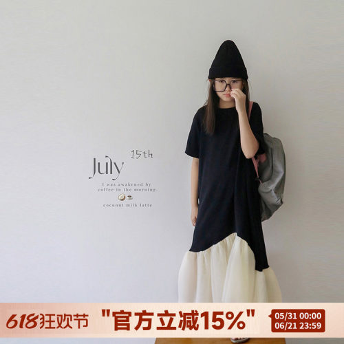鱼尾裙HANDE连衣裙休闲高级感
