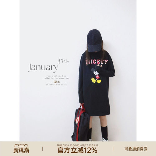 HANDE女生T恤休闲春夏米奇