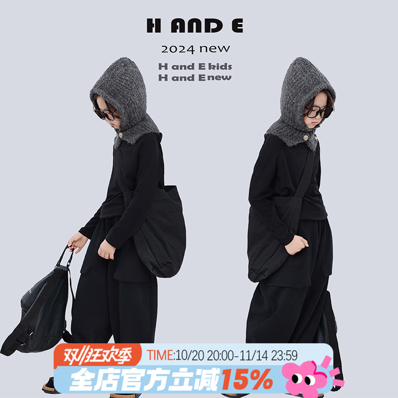 HANDE休闲垮裤中性亲子