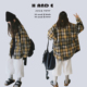 女童衬衫 加绒格子衬衫 E原创童装 外套复古现货日系 AND