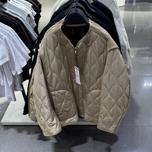 外套薄款 双面穿棉衣大码 宽松棉服女2969240 新款 ZARluvip查罗冬季