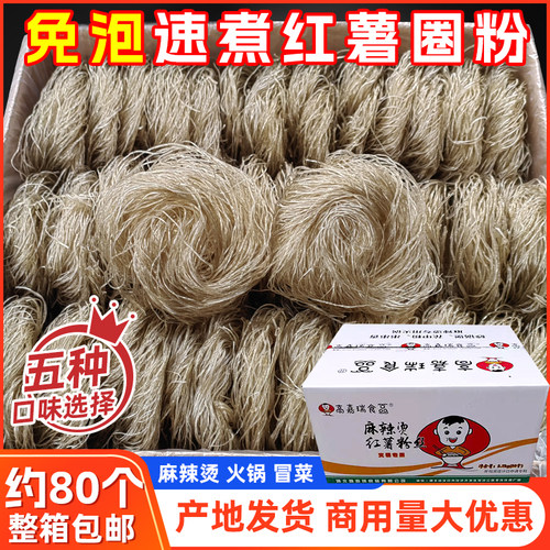 免泡红薯粉丝圈粉火锅麻辣烫粉丝