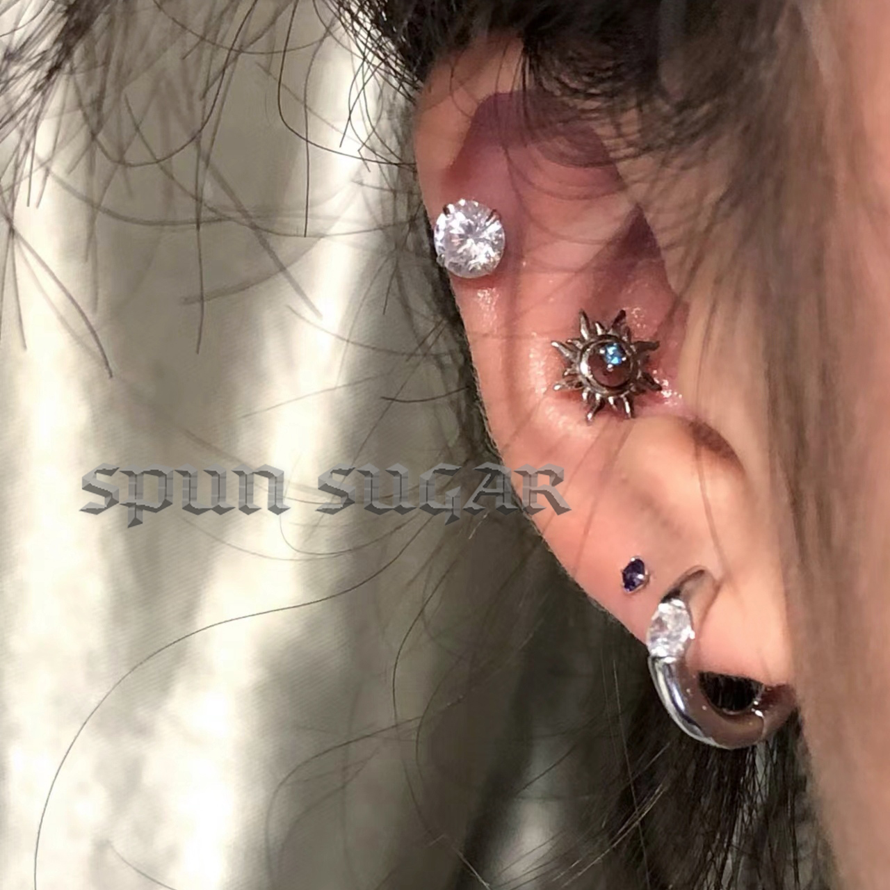 小众设计高级感精致耳圈耳扣