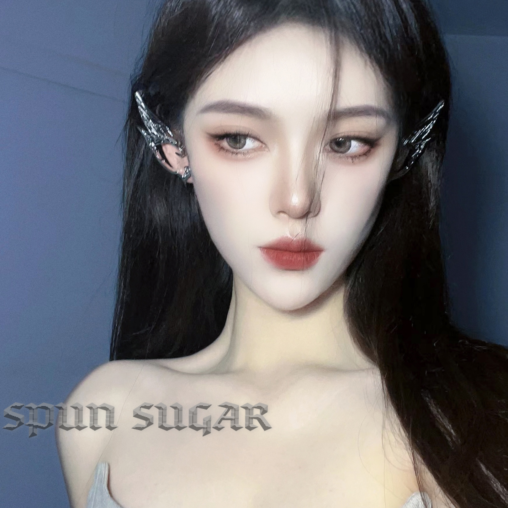 仙女蝴蝶精灵耳翅膀耳环