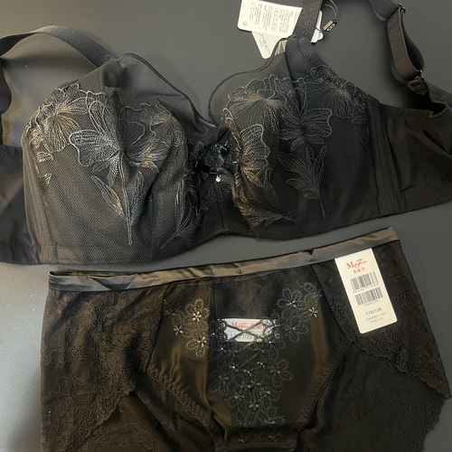 伊75C 75D 80D 85C高奢重工蕾丝全罩杯显小钢圈调整50840140
