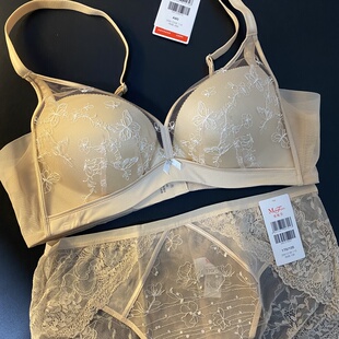 曼80A超聚拢上薄下厚一体杯软钢圈小胸显大调整型20812336