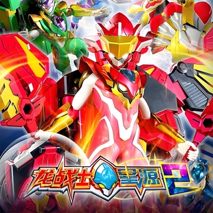 2025龙战士星源2变形金刚合体巨力烈焰飞鹰金刚机甲手办男童玩具