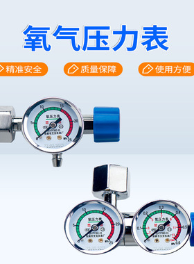 正品氧气瓶双表阀门氧气罐压力表减压阀流量表10L15L20L40L升