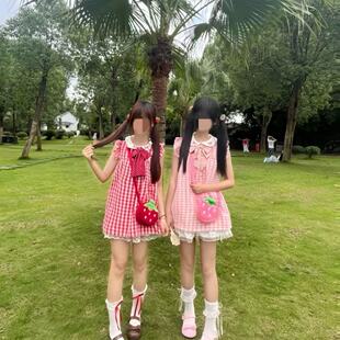 小个子简约薄款夏季甜美2026年小众纯色时尚连衣裙新款设计感个性
