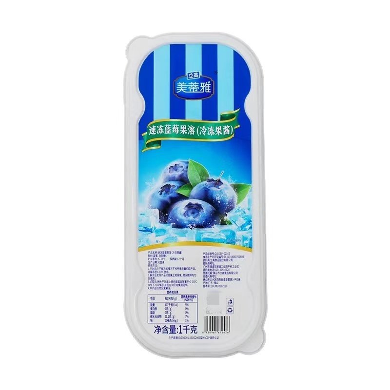 立高美蒂雅速冻蓝莓果溶图片