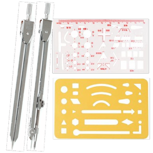 金丝猴擦图片圆规分规量角器擦涂板工程绘图擦线板消字板绘图模板工程制图工具建筑机械制图仪器学生文具