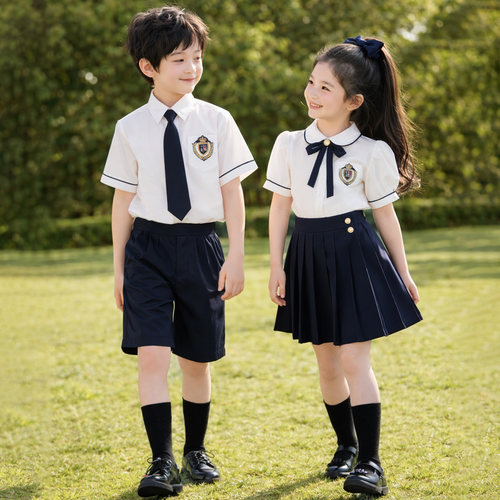 学院风儿童班服合唱表演服