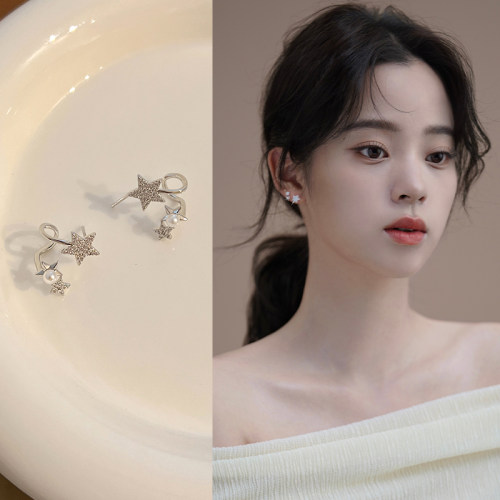 星星耳夹女无耳洞新款高级感