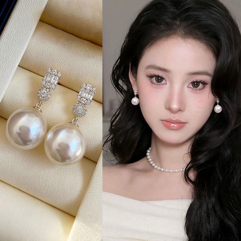 法式珍珠款蚊香盘耳夹女士时尚气质精致无耳洞耳环高级感耳坠耳饰,饰品/流行首饰/时尚饰品新,耳夹,淘宝优惠券,粉丝福利购,淘宝优惠卷