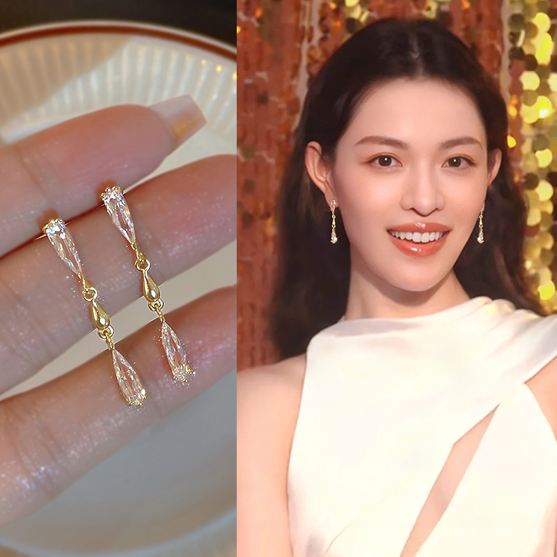 轻奢小众流苏蚊香盘耳夹