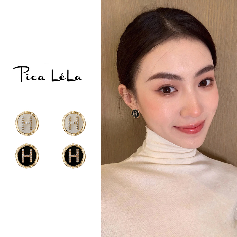 气质名媛小众设计感耳环