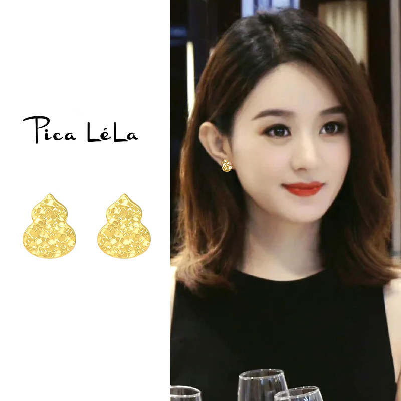 高级感葫芦蚊香盘耳夹