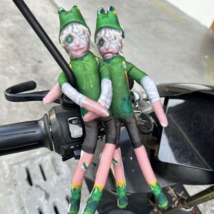 第五人格青蛙火灾调查员老鼠干手脚铁丝内置骨架可摆造型礼物玩偶