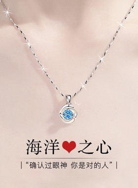 新年原创正品999纯银项链女吊坠