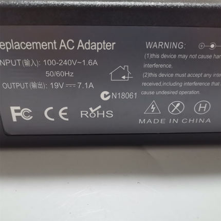 ACER宏基TMTX50 TMP259电源适配器19V3.42A充电器PA-1650-86