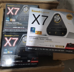 创新X7外置5.1声卡 功放，蓝牙，解码器声卡！功能非常多！