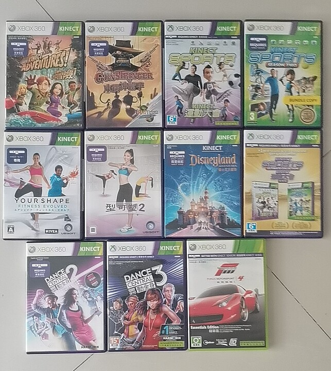 微软XBOX360体感游戏 正版XBOX360游戏光盘 游戏碟
