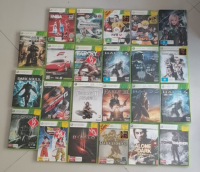 二手微软XBOXONE游戏光盘 正版XBO游戏碟 XSX游戏光盘 微软游戏盘