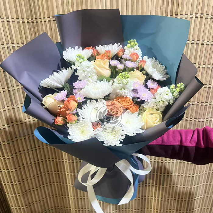 清明节扫墓祭奠花束下葬去世哀思扫墓祭祀北京同城鲜花店配送速递