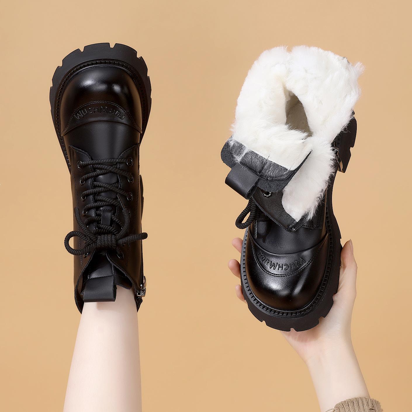 爆款轻便厚底韩版时尚雪地靴