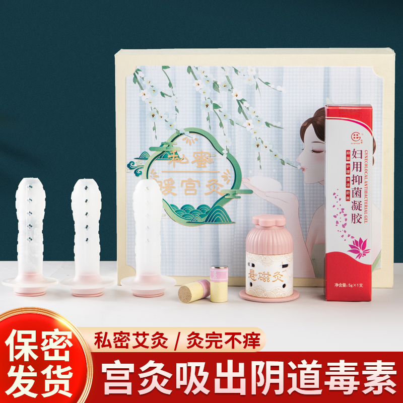 私密艾灸家用阴道会阴灸套盒硅胶导管磁吸艾柱美容院专用宫寒调理