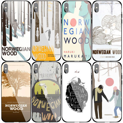 挪威的森林Norwegian Wood手机壳适用于iphone17苹果123456XS安卓