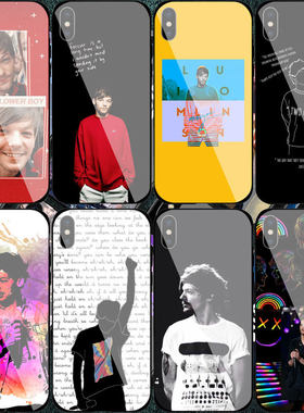 单向乐队破团Louis Tomlinson丝丝手机壳适用于iphone167苹果安卓