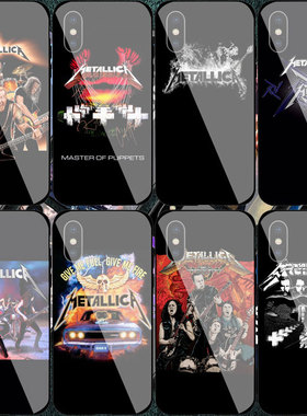 重金属乐队Metallica手机壳适用于iphone17PROMAX苹果1234567安卓