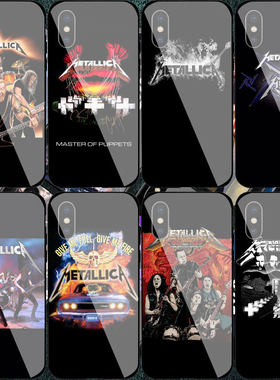 重金属乐队Metallica手机壳适用于iphone17PROMAX苹果1234567安卓