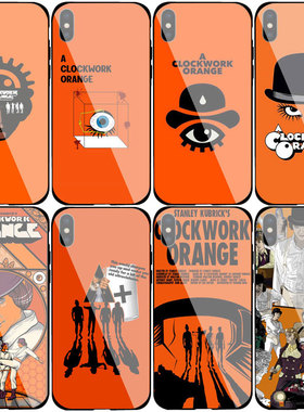 发条橙手机壳适用于iphone16PROMAX苹果12345miniXSRE678PLUS安卓