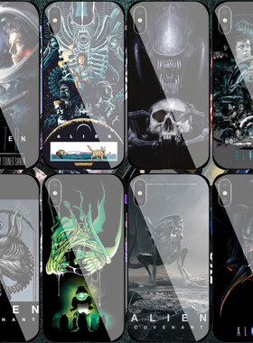 异形Alien手机壳适用于iphone17PROMAX苹果1234567mini78PLUS安卓