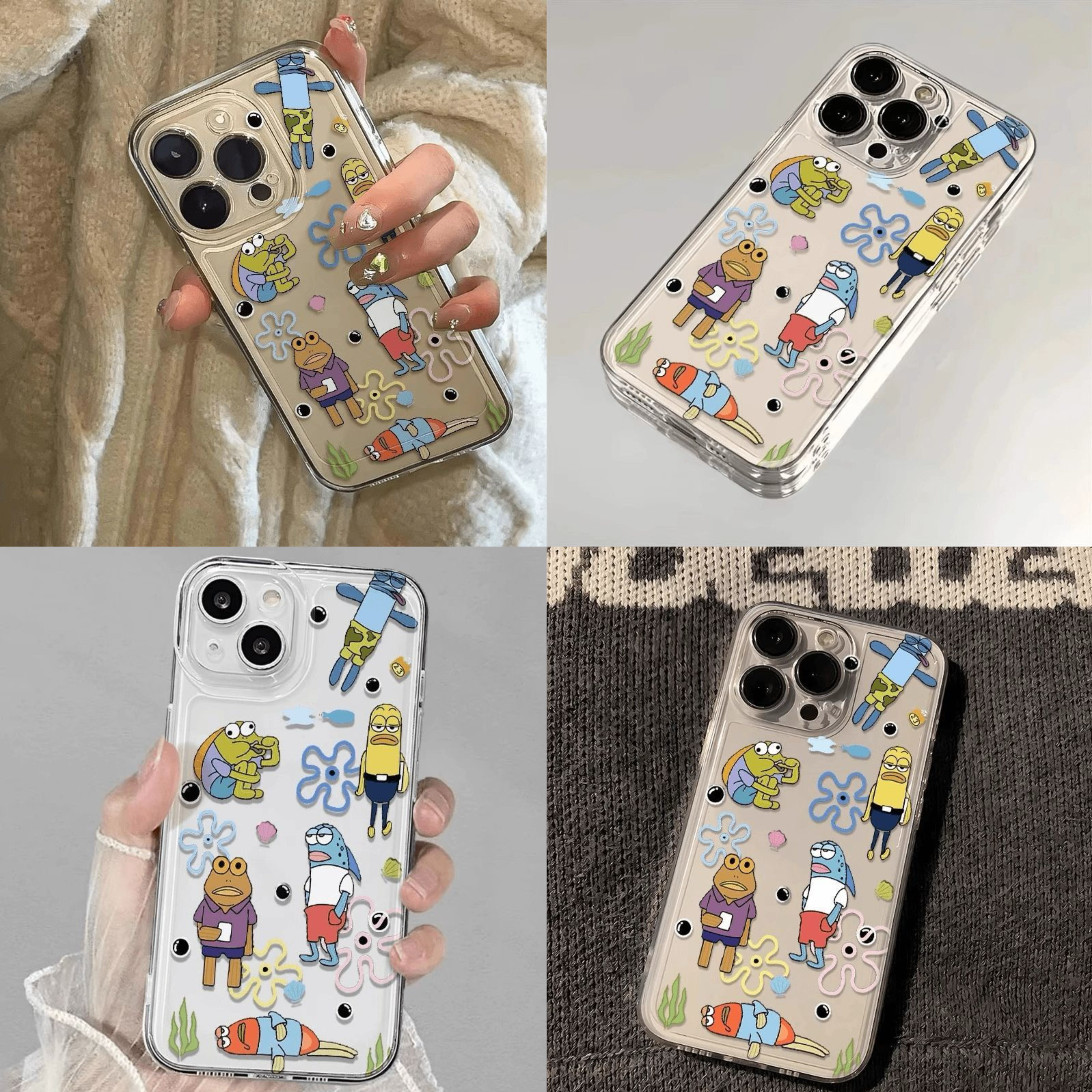 比奇堡苹果透明防摔手机壳