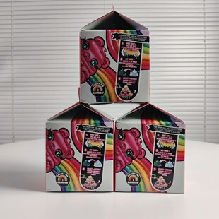 正Poopsie盲盒彩虹水晶泥亮彩独角兽易拉罐史莱姆便便摇摇乐盲盒