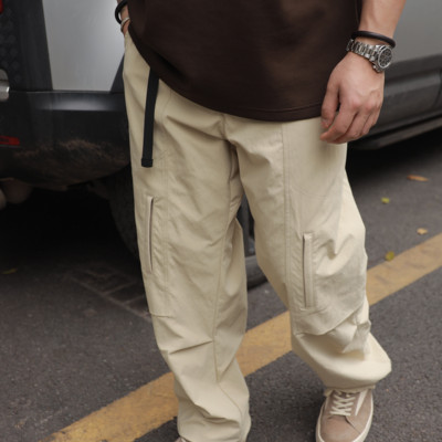 Gnomes lab 25SS CORDURA超强尼龙结构抽绳工装长裤FIDLOCK磁铁扣