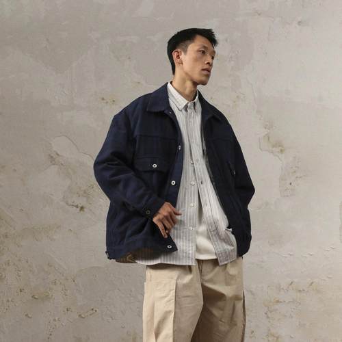 Gnomeslab重磅格纹夹克