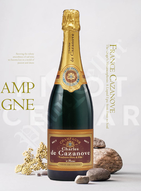 NV凯萨王香槟 Charles de Cazanove Tradition Brut 早期disgorge
