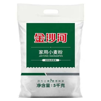 10斤装金沙河家用小麦粉食用白面粉包子饺子粉烘焙原料无添加剂