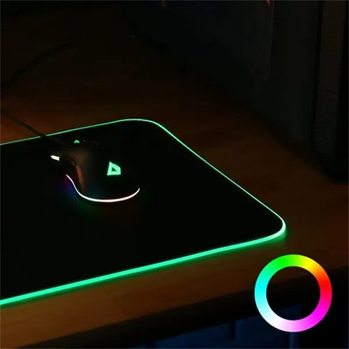 安克AUKEYRGB发光电竞鼠标垫