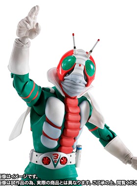 定金 万代 魂限定 SHF 真骨雕 假面骑士V3 荣光的昭和骑士版 日版