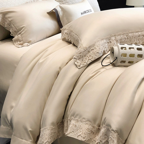 轻奢高级感天丝棉羊毛磨毛四件套