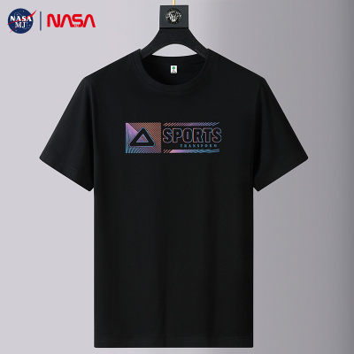 NASA联名短袖潮青年休闲纯棉T恤