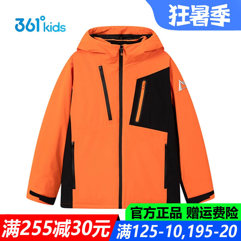 361童装男童棉服中大童厚款
