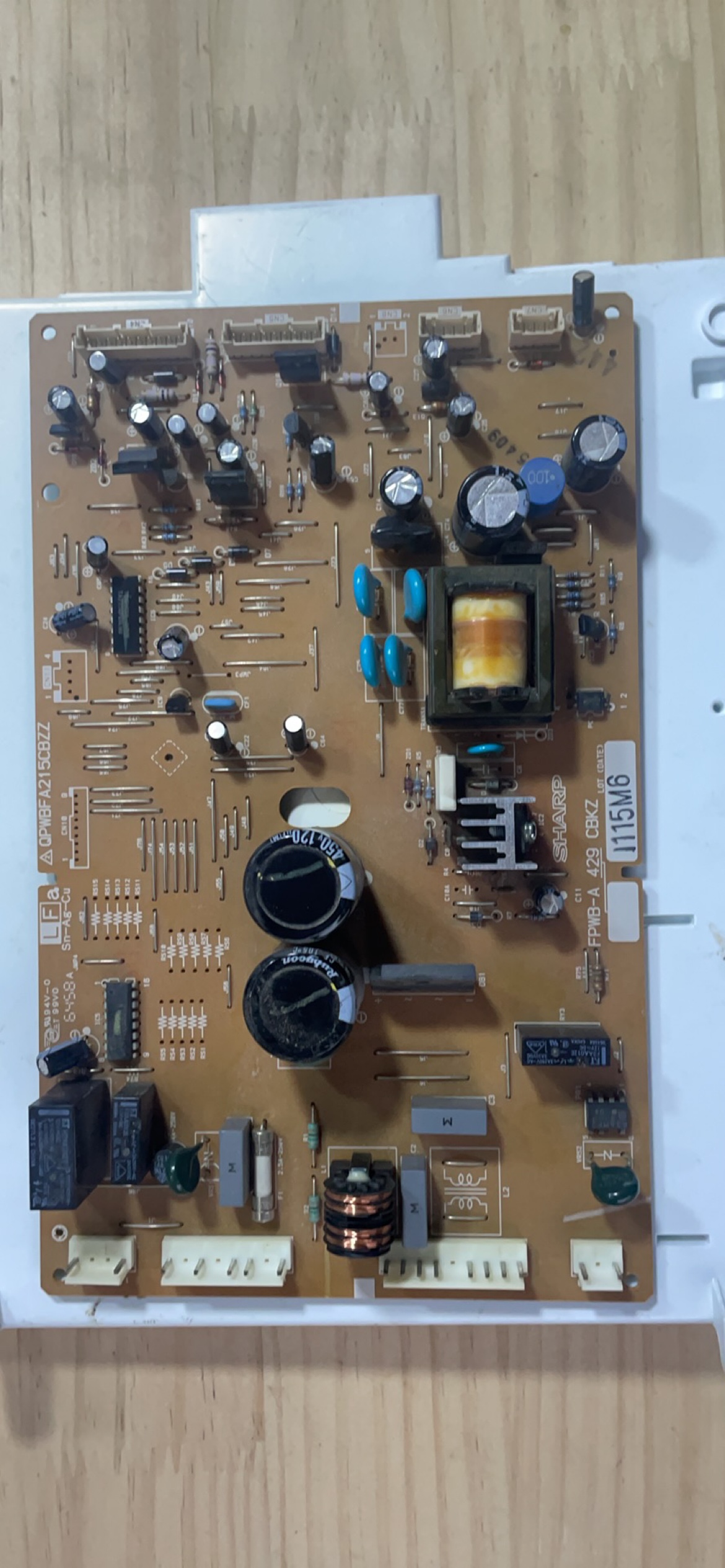 适用夏普 冰箱 电脑板QPWBFA215CBZZ 主板 FPWB-A429CBKZ